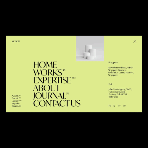 Elegant Website Concept