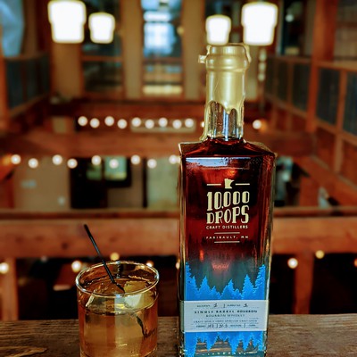 10,000 Drops Bourbon Bottle Design