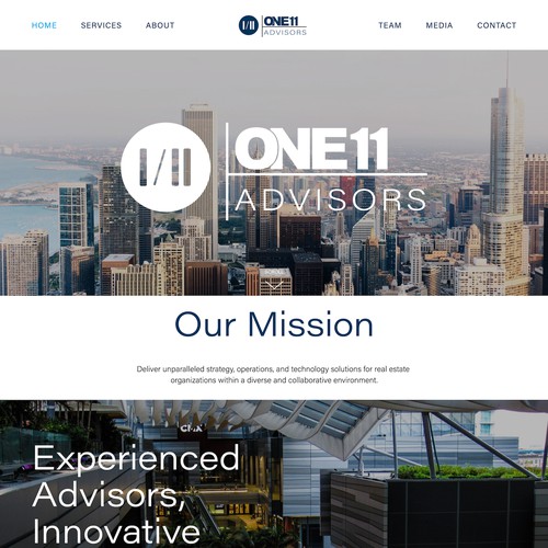 One11 Adivsor's Real Estate Consulting Firm Design